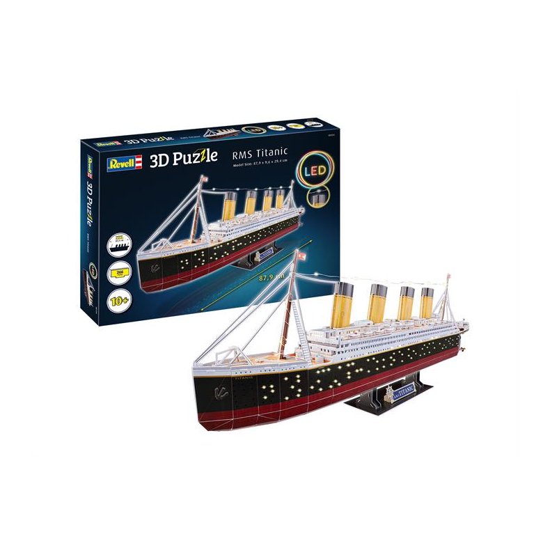 3D puzzle RMS Titanic - LED Edition - Revell